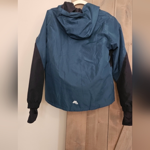 CRIVIT Kids Ski jacket in Petrol Abstract 134/140. Size 12/14 youth. NWT - Picture 5 of 13